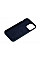 Чехол 2Е Basic для iPhone 13 Pro Max, Liquid Silicone, синий темный