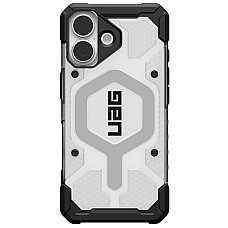 Чохол UAG для iPhone 17, Pathfinder Clear MagSafe, Ice/Silver