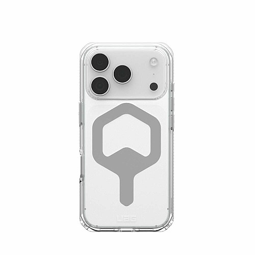 Чехол UAG для iPhone 17 Pro, Plyo MagSafe, Ice/Silver