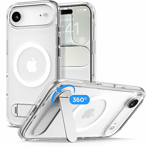 Чохол Spigen для iPhone 17 Air, Ultra Hybrid S MagFit, Clear White