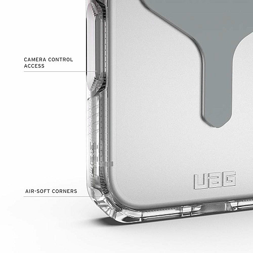 Чехол UAG для iPhone 17 Pro Max, Plyo MagSafe, Black/Clear Ombre