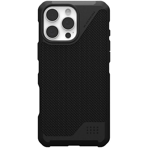 Чохол UAG для iPhone 16 Pro Max, Metropolis LT Magsafe, Kevlar Black
