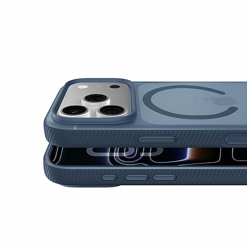 Чехол Belkin для iPhone 17 Pro, Magnetic Protective Grip, Navy
