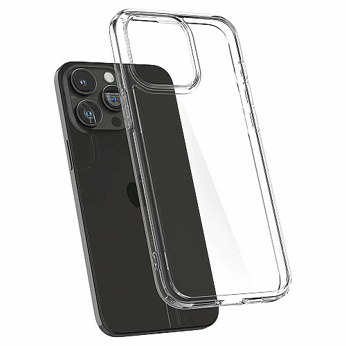 Чохол Spigen для iPhone 15 Pro Max, Ultra Hybrid, Crystal Clear