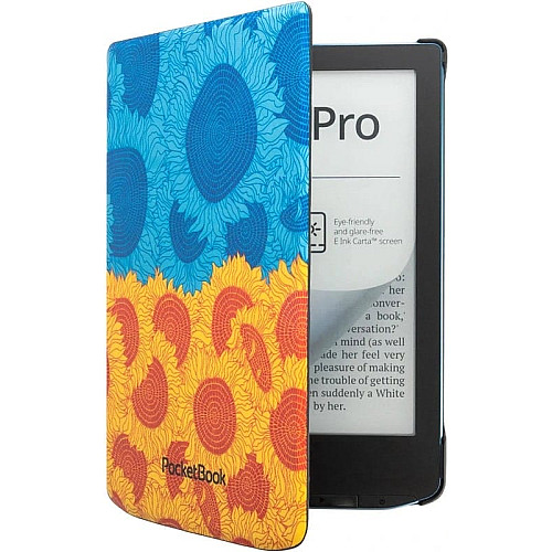Чохол PocketBook 629_634 Shell, sunflower print