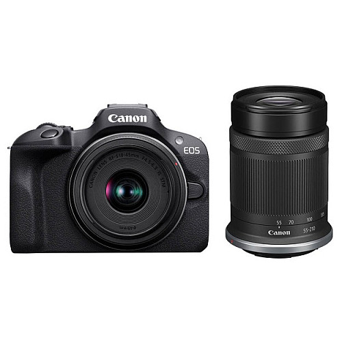 Цифр. фотокамера Canon EOS R100 + 18-45 IS STM + 55-210 f/5.0-7.1 IS STM