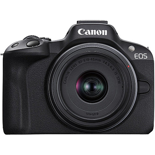Цифр. фотокамера Canon EOS R50 + RF-S 18-45 IS STM Black