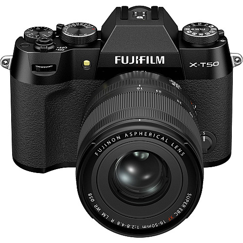 Цифр. фотокамера Fujifilm X-T50 + XF16-50mmF2.8-4.8 R LM WR Kit Black