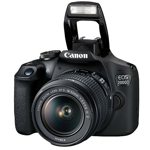 Цифр. фотокамера зеркальная Canon EOS 2000D + объектив 18-55 IS II
