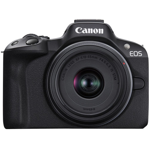 Цифр. фотокамера Canon EOS R50 + RF-S 18-45 IS STM + RF75-300 IS STM Black