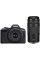 Цифр. фотокамера Canon EOS R50 + RF-S 18-45 IS STM + RF75-300 IS STM Black
