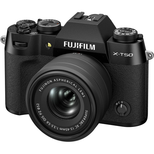 Цифр. фотокамера Fujifilm X-T50 + XC 15-45mm F3.5-5.6 Kit Black