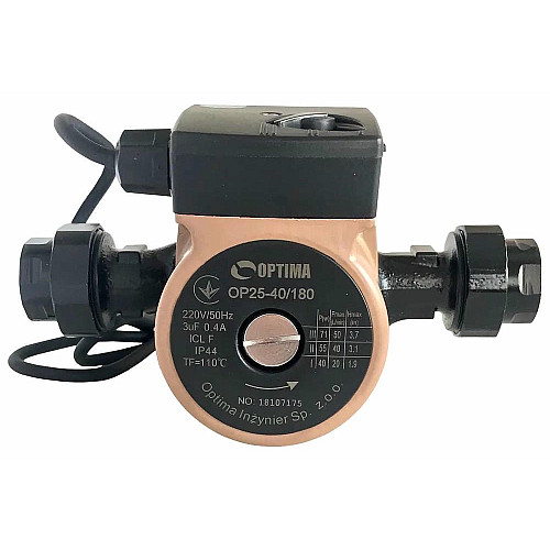 Насос циркуляційний Optima OP25-40-180, G 1 1/4