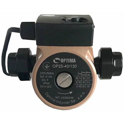 Насос циркуляційний Optima OP25-40-130, G 1 1/4