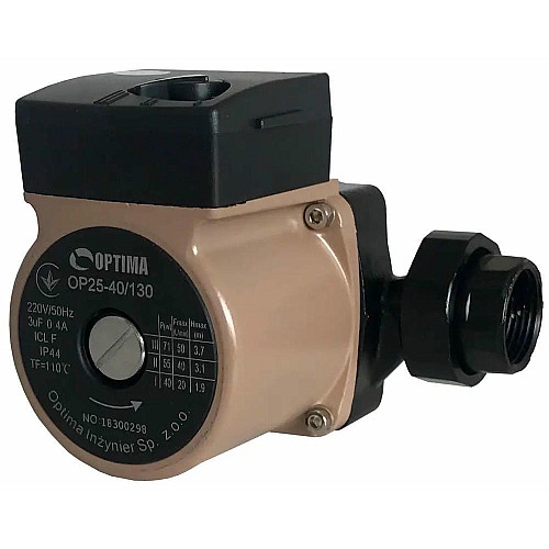 Насос циркуляційний Optima OP25-40-130, G 1 1/4