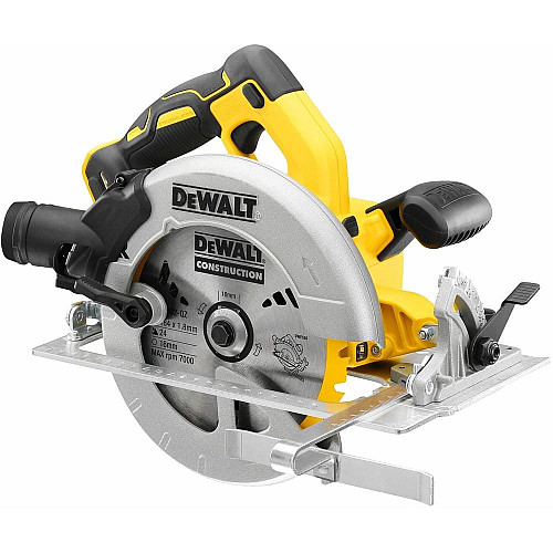 Пила дисковая акмуляторная DeWalt 18В XR 184х16мм 5500об/мин 3.6кг без АКБ и ЗП
