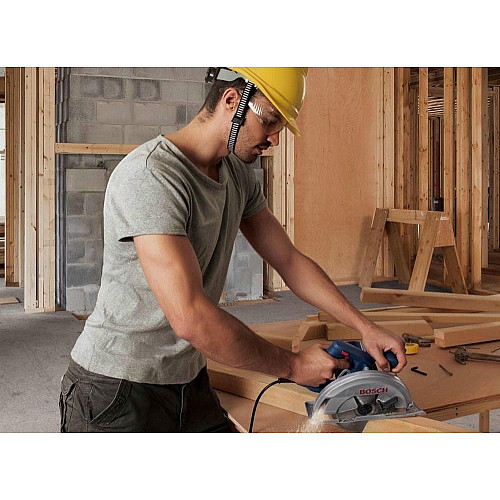Пила дисковая Bosch Professional GKS 140 1400Вт 184мм 3.7кг 20мм + пильный диск Eco for wood