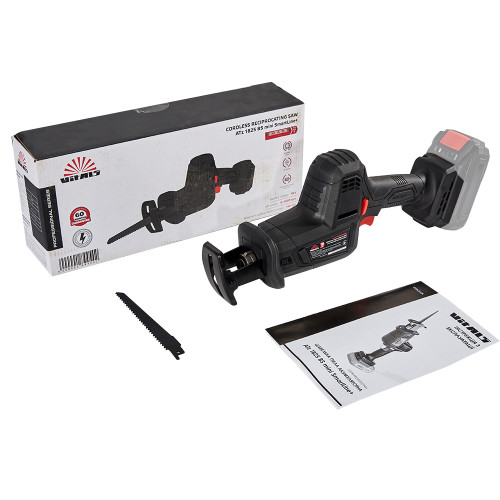 Пила шабельна акумуляторна Vitals Professional  ATz 1825 BS mini SmartLine+ 18В пропил 180мм хід 25.4мм 1.8кг без АКБ та ЗП