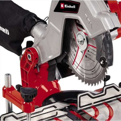 Пила торцювальна Einhell TC-MS 216 1400Вт диск 216мм довжина різу 120мм 7.1кг