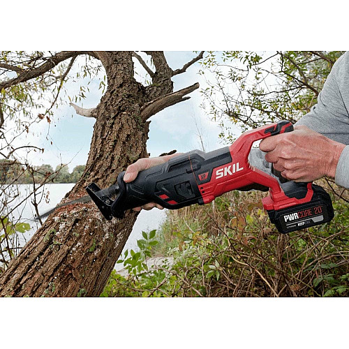 Пила сабельная аккумуляторная SKIL 3480 CB XP 20В пропил 265мм ход 29мм 2.9кг без АКБ и ЗП