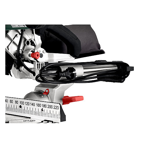 Пила торцювальна Metabo KGS 216M з протяжкою 1200Вт диск 215мм 13.4кг
