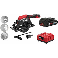 Пила дискова акумуляторна SKIL 3540 CA Compact 20В 1х2.5А·год 120мм 1.8кг