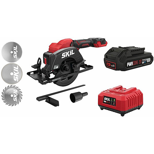 Пила дискова акумуляторна SKIL 3540 CA Compact 20В 1х2.5А·год 120мм 1.8кг