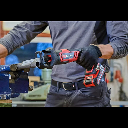 Пила шабельна акумуляторна Einhell TE-AP 18/13 Li - Solo PXC 18В пропил 50мм хід 13мм 1.13кг без АКБ та ЗП