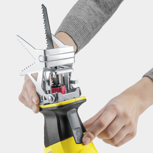 Пила шабельна акумуляторна Karcher PGS 4-18 18В пропил 80мм 1.4кг без АКБ та ЗП