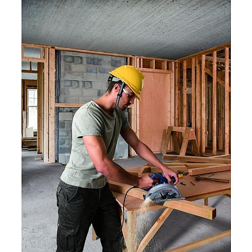 Пила дисковая Bosch Professional GKS 140 1400Вт 184мм 3.7кг 20мм + пильный диск Eco for wood