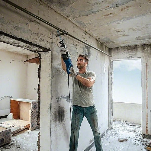 Пила сабельная Bosch Professional GSA 120 1200Вт пропил 220мм ход 29мм 3.7кг