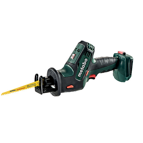 Пилка шабельна акумуляторна Metabo SSE 18 LTX COMPACT 18В пропил 120мм хід 13мм 1.4кг без АКБ та ЗП