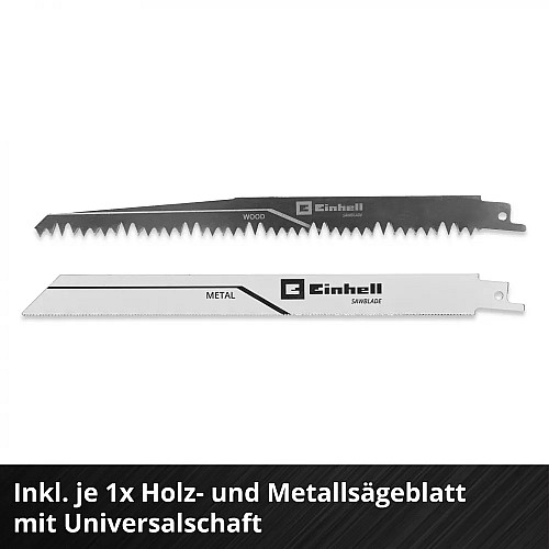 Пила шабельна акумуляторна Einhell Professional TP-AP 18/32 Li BL - Solo 18В 0-3000об/хв пропил 300мм хід 20мм 3.42кг без АКБ та ЗП