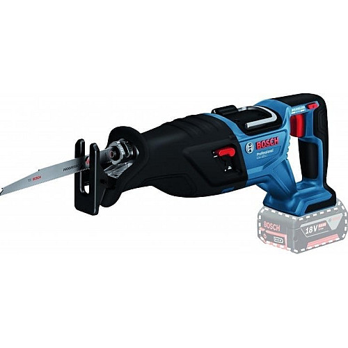 Пила сабельная аккумуляторная Bosch Professional GSA 185-LI 18В пропил 230мм ход 28мм 3.2кг без АКБ и ЗП