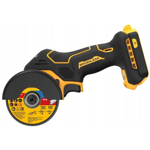 Пила дискова акмуляторна DeWalt 18В XR 76х10мм 20000об/хв 0.94кг без АКБ та ЗП