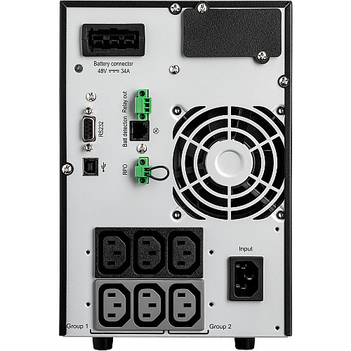 Джерело безперебійного живлення Eaton 9SX, 1500VA/1350W, LCD, USB, RS232, 6xC13