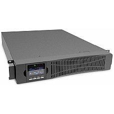 Джерело безперебійного живлення DIGITUS 3000VA/3000W, RTU2, LCD, RJ45, RS232, USB, 8xC13+1xC19