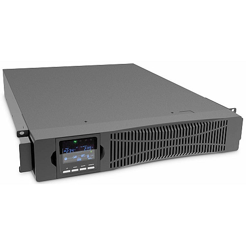 Источник бесперебойного питания DIGITUS 3000VA/3000W, RTU2, LCD, RJ45, RS232, USB, 8xC13+1xC19