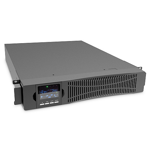 Источник бесперебойного питания DIGITUS 1500VA/1500W, RTU2, LCD, RJ45, RS232, USB, 8xC13