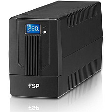 Джерело безперебійного живлення FSP iFP2000, 2000VA/1200W, LCD, RJ45, USB, 2xSchuko + 2xIEC