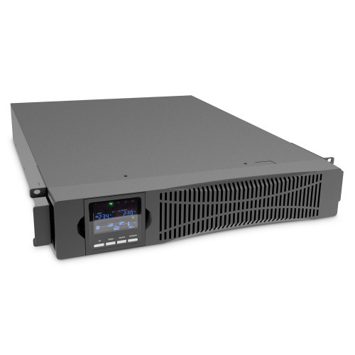 Джерело безперебійного живлення DIGITUS 2000VA/2000W, RTU2, LCD, RJ45, RS232, USB, 8xC13
