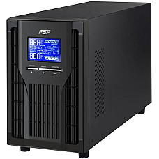 Джерело безперебійного живлення FSP Champ 1K, 1000VA/900W, LCD, USB, 3xSchuko