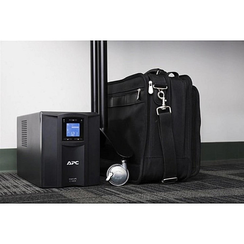 Джерело безперебійного живлення APC Smart-UPS C 1000VA/600W, LCD, USB, SmartConnect, 8xC13