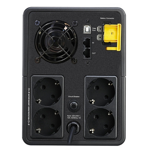 Джерело безперебійного живлення APC Back-UPS 2200VA/1200W, USB, 4xSchuko