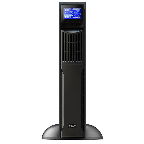 Джерело безперебійного живлення FSP Champ 1K RM, 1000VA/900W, RT2U, LCD, USB, 6xС13