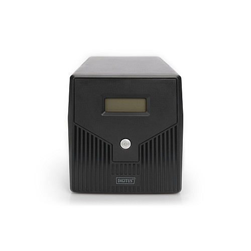 Джерело безперебійного живлення DIGITUS 1000VA/600W, LCD, RJ45, RS232, USB, 4xSchuko