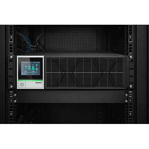ИБП KEOR DK 3кВт/3кВА 440x88(2U)x640мм с батареями, время резервирования 7 минут
