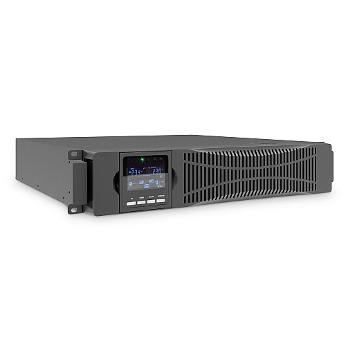 Источник бесперебойного питания DIGITUS 1500VA/1500W, RTU2, LCD, RJ45, RS232, USB, 8xC13