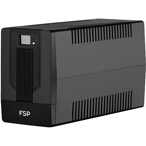 Джерело безперебійного живлення FSP iFP2000, 2000VA/1200W, LCD, RJ45, USB, 2xSchuko + 2xIEC