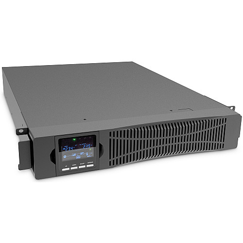 Источник бесперебойного питания DIGITUS 1500VA/1500W, RTU2, LCD, RJ45, RS232, USB, 8xC13